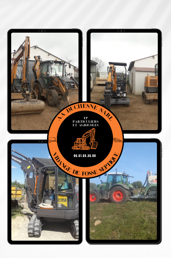 Notre parc de machines